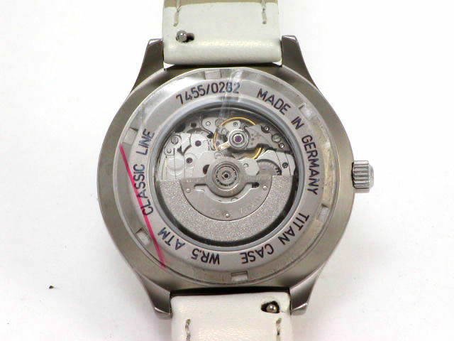 ツェッペリン LZ127 Liberty リバティ オートマチック チタン 35mm 7455-3 腕時計 新品 Zeppelin