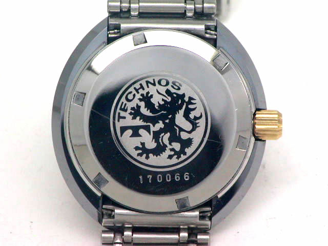 テクノス ボラゾン2　5面ガラス 自動巻 OH済 1970年代　