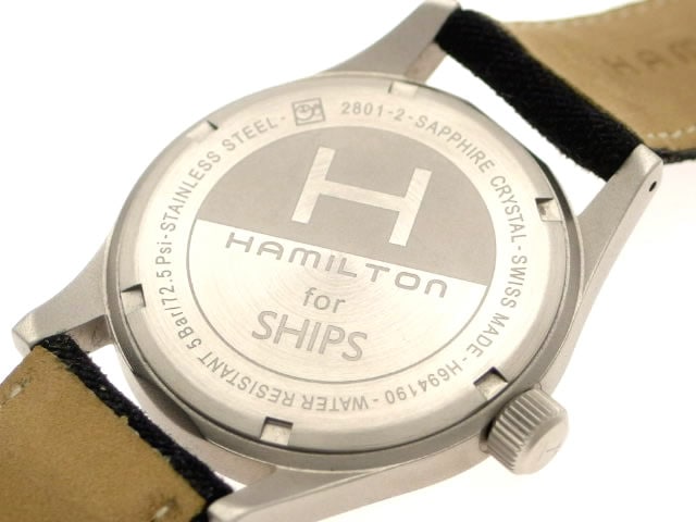 ハミルトン カーキ ネイビー メカニカル H694190 手巻 USED