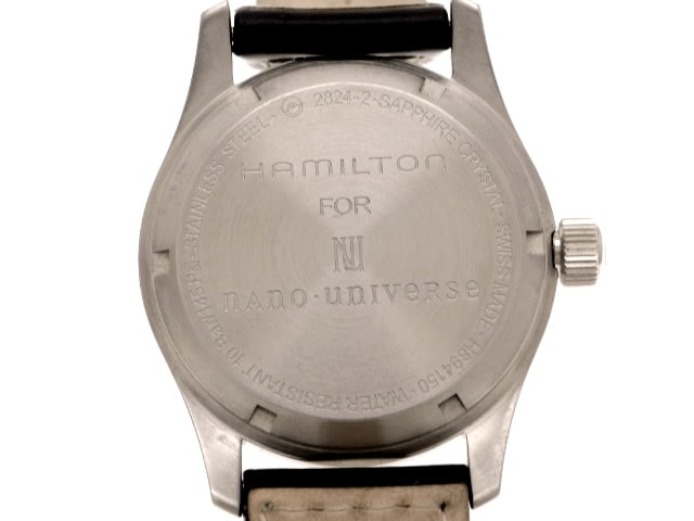 ハミルトン カーキフィールド ナノ・ユニバース H89415733 自動巻 USED