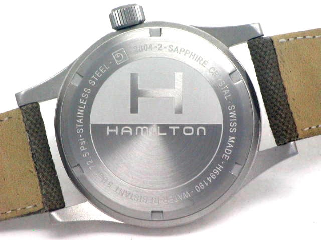 ハミルトン カーキ メカニカル H69419363 手巻 USED