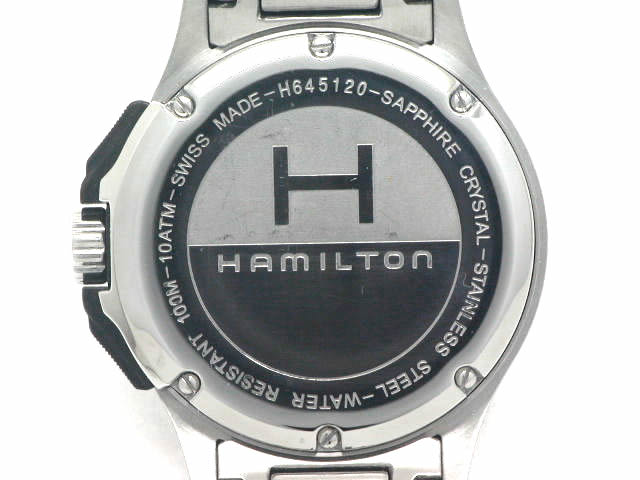 ハミルトン カーキキング スクーバ クオーツ H64512152 USED