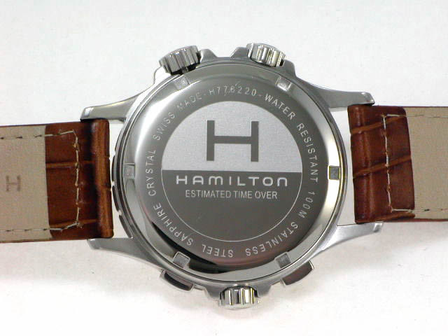 ハミルトン カーキ ETO H77622553 クオーツ クロノグラフ USED　