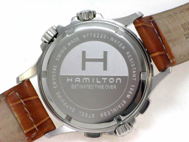 ハミルトン カーキ ETO H77622553 クオーツ クロノグラフ USED　