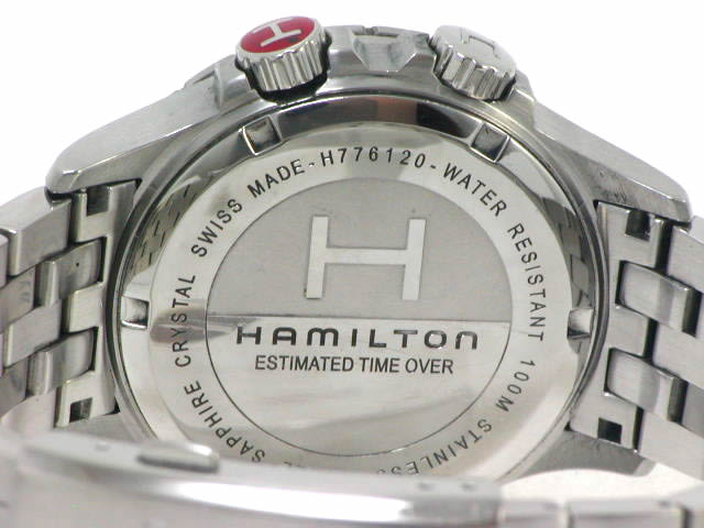 ハミルトン カーキ ETO H77612133 クオーツ クロノグラフ USED　