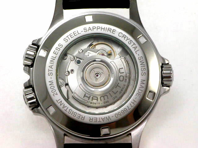 ハミルトン カーキ GMT エアレース H77665673 自動巻 USED　