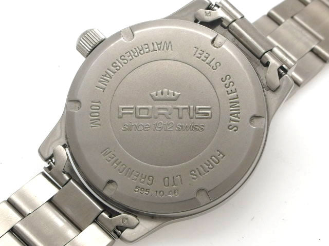 フォルティス フリーガーデイト 595.10.11L 自動巻 OH済 USED