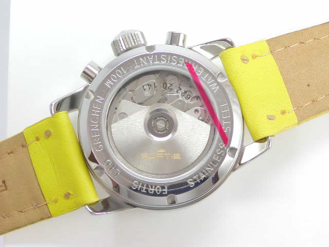 フォルティス パイロット クロノ ポリッシュ ホワイトダイヤル バックスケルトン 622 2012LG　　新品 Fortis