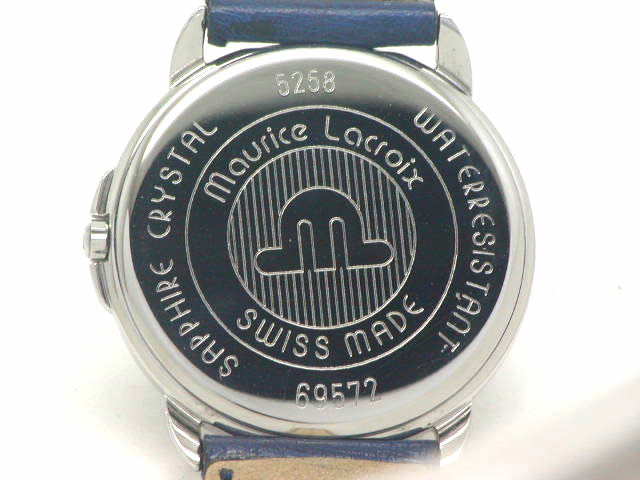 モーリスラクロア 5258 クオーツ ブルー USED