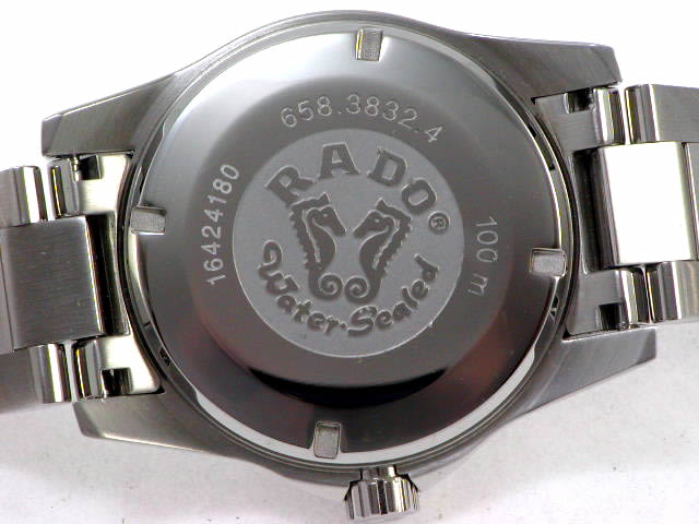 ラドー ゴールデンホース 復刻版 SS R84832153 黒 USED　
