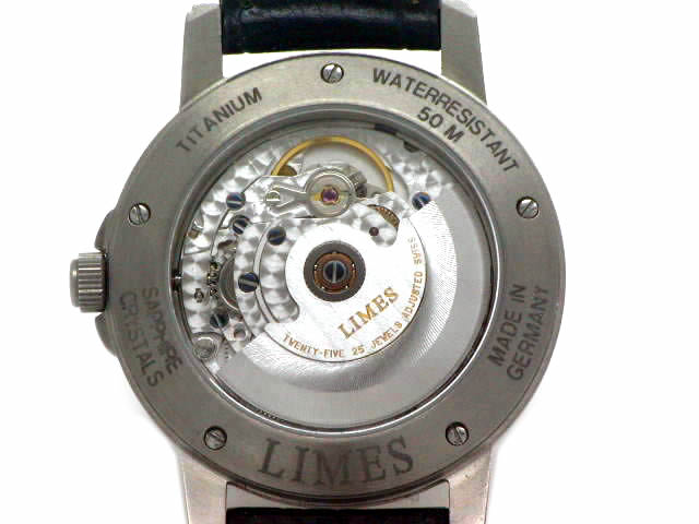 リメス U8638T-LA1.1 チタン 自動巻 USED