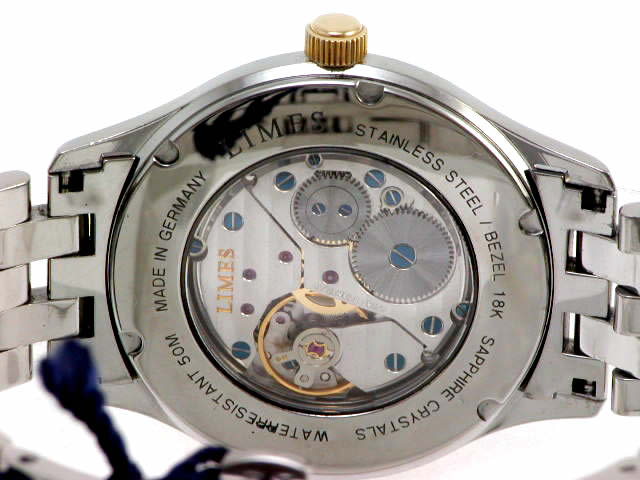 リメス U6366-LH1.3EG ETA7001 手巻 スモールセコンド 18KYGベゼル USED　