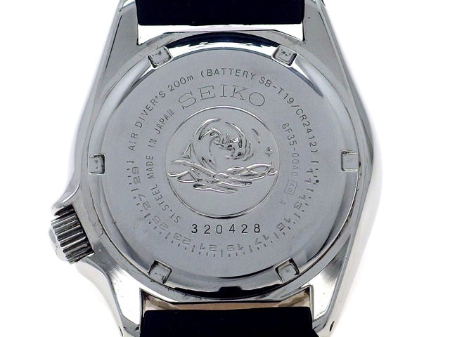 セイコー ダイバー SCUBA 200m 8F35-00A0 パーペチュアルカレンダー クオーツ USED Seiko