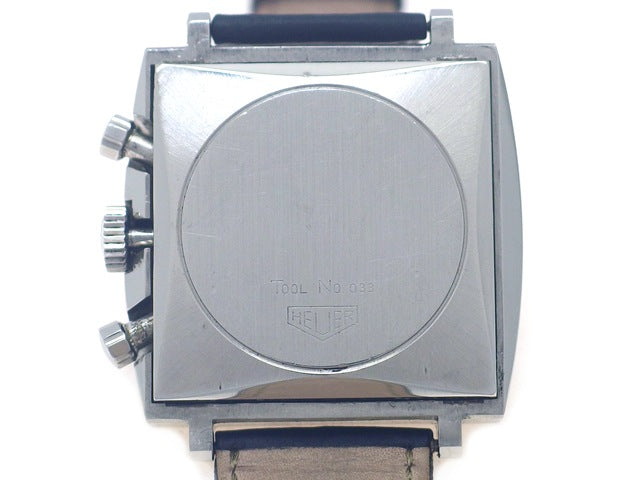 ホイヤー モナコ Ref.73633 ブルーダイヤル 手巻 OH済 1970年代 TAG Heuer