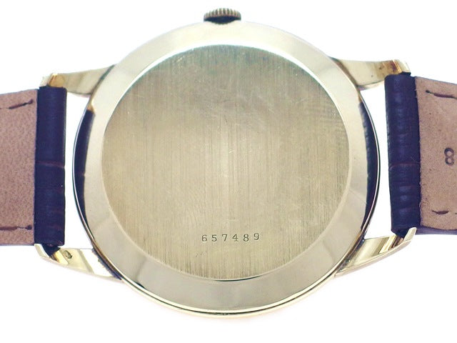 ユリスナルダン 3針 ラウンド 14K 手巻 OH済 1950年代 Ulysse Nardin