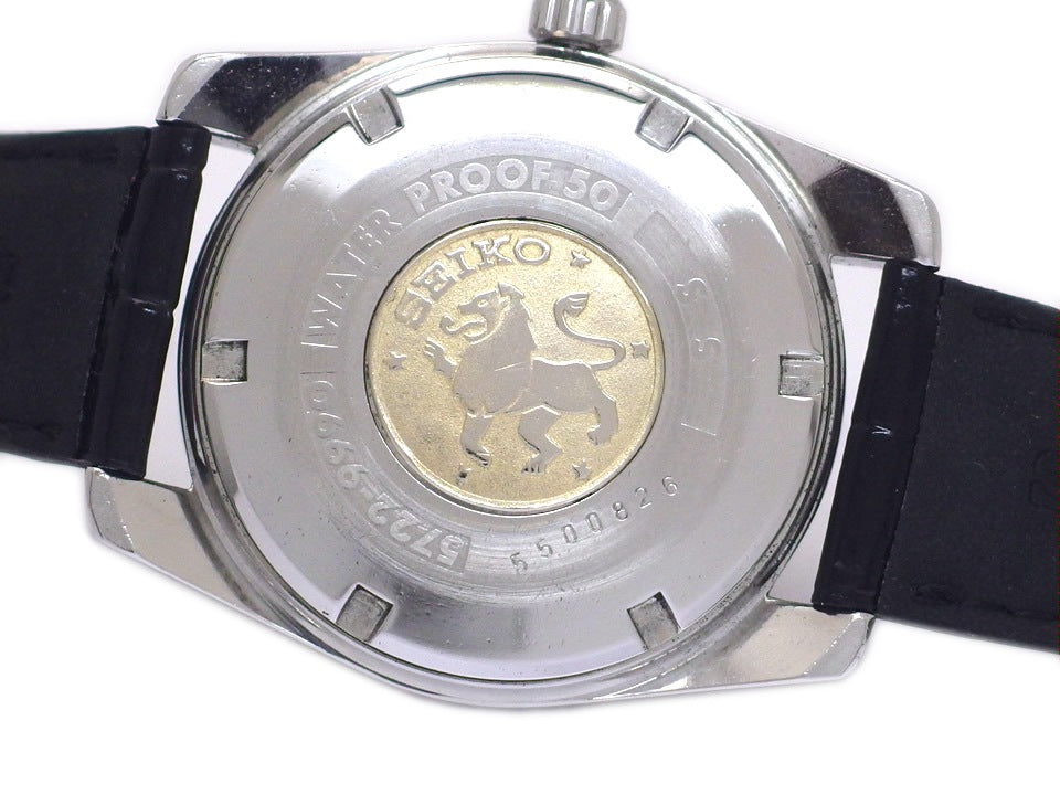 【希少】グランドセイコー 2ndモデル 5722-9990 ライオンメダリオン 手巻 OH済 昭和40年製 Seiko