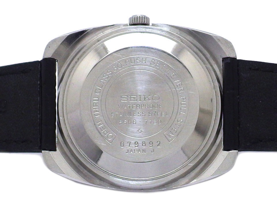セイコー ロードマチック 5606-7130 自動巻 OH済 昭和45年製 Seiko