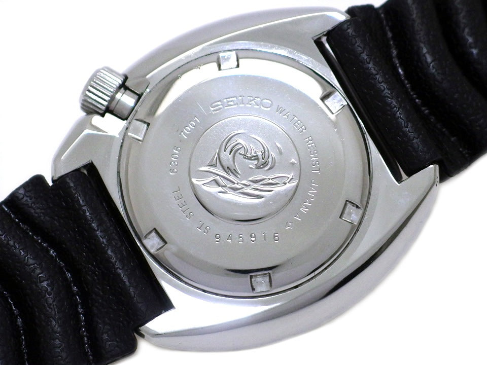 【美品】セイコー サードダイバー 6306-7001 国内仕様 自動巻 OH済 昭和54年製 Seiko