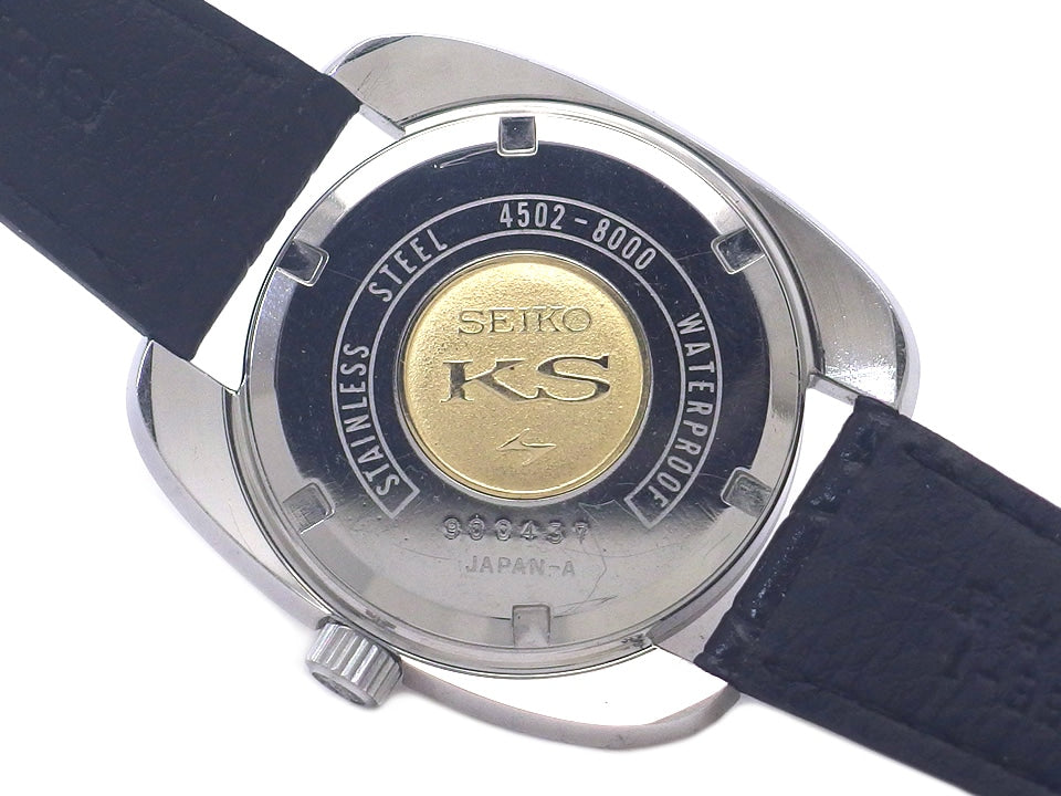 キングセイコー 4502-8000 絹目文字盤 手巻 OH済 昭和44年製 Seiko
