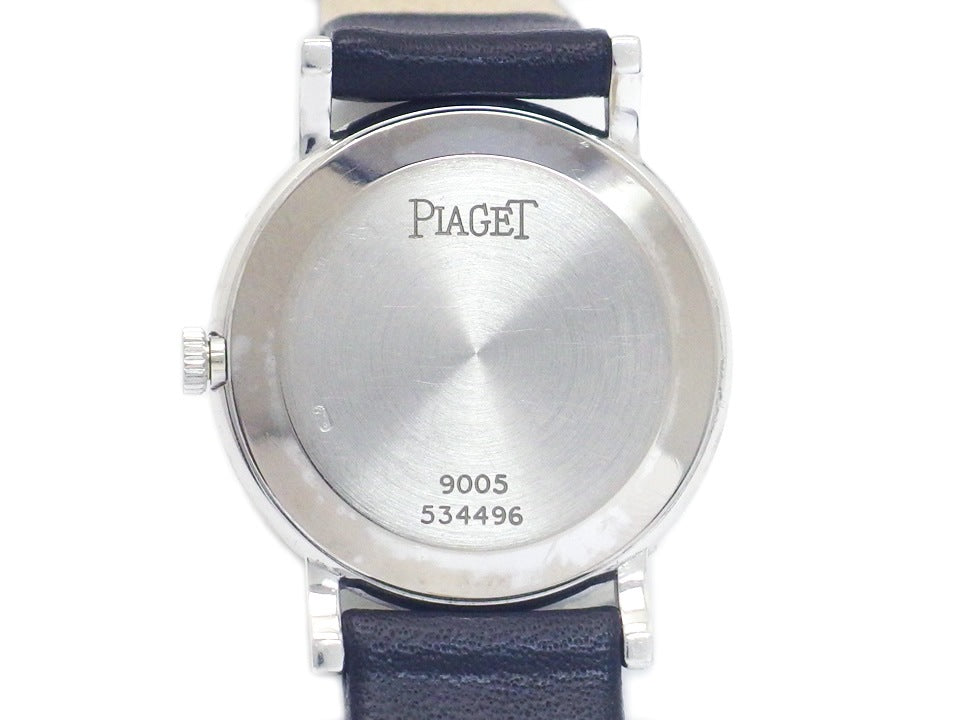 ピアジェ Ref.9005 18KWG レディース 手巻 OH済 1991年頃 Piaget