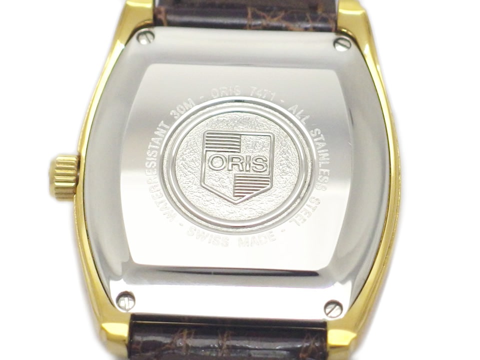 オリス レギュレーター トノー 649-7471 SS/GP 自動巻 OH済 USED　Oris John McLaughlin