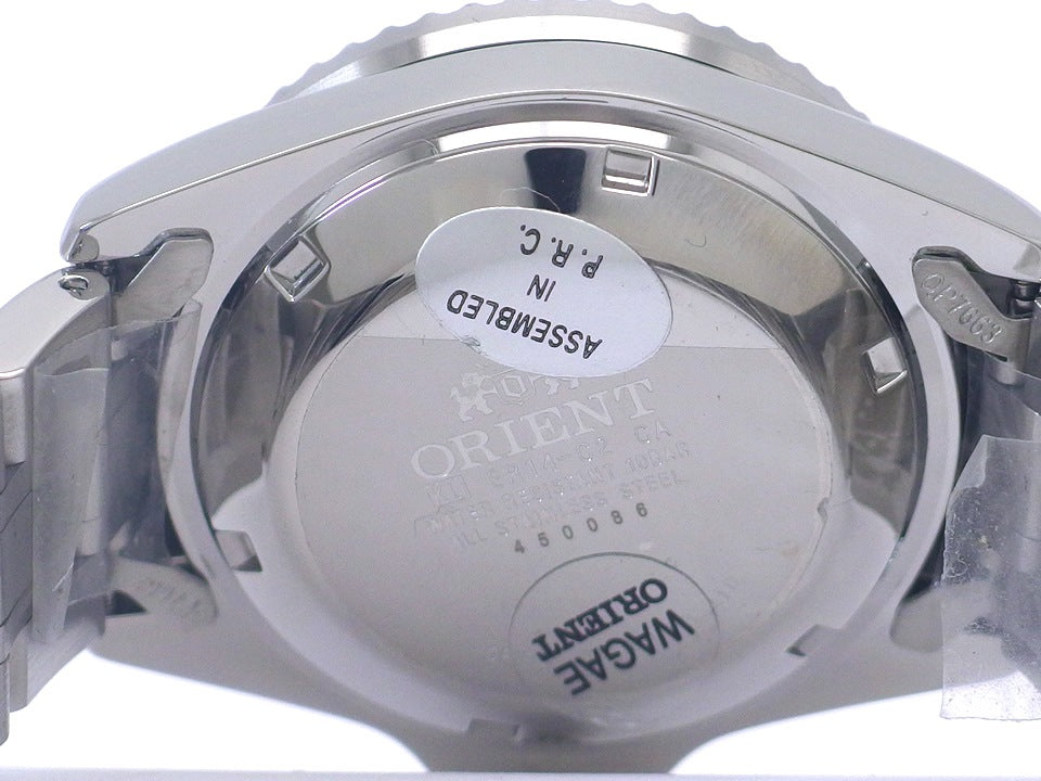 オリエント キングマスター WZ0251ER ホワイト文字盤 銀ベゼル 自動巻 未使用品 ORIENT
