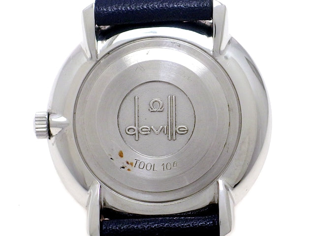 オメガ デヴィル 155.0001 Cal.625 手巻 ワンピースケース OH済 1973年製