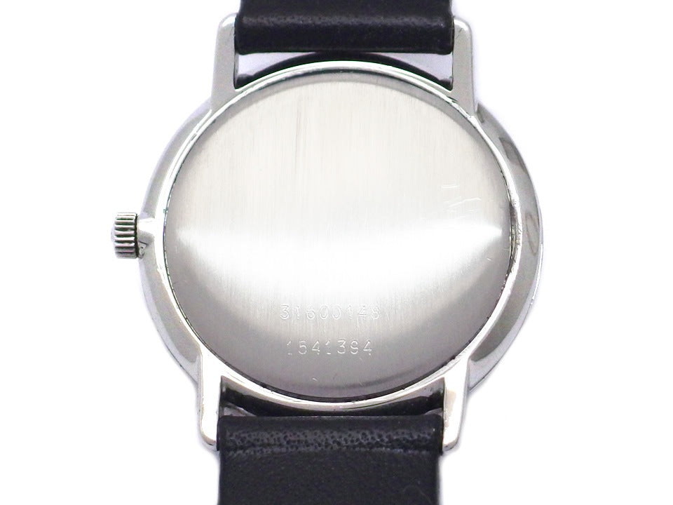 ジャガールクルト ラウンド 30mm 2針 Cal.602 クオーツ 1980年代　Jaeger Lecoultre