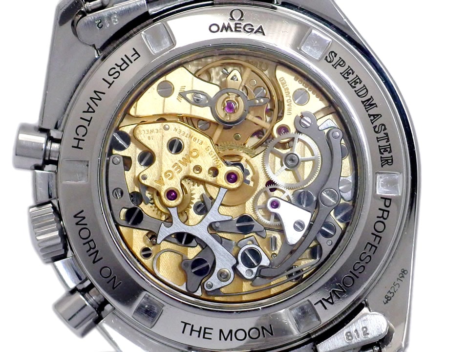 オメガ スピードマスター プロフェッショナル 3592.50 シースルーバック Cal.863 手巻き OH済 1995年頃 Omega