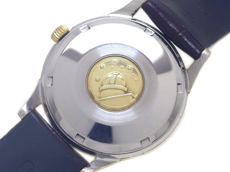 オメガ コンステレーション 168.001 キャップゴールド ビッグケース クロスライン Cal.561 自動巻 OH済 1963年製 Omega