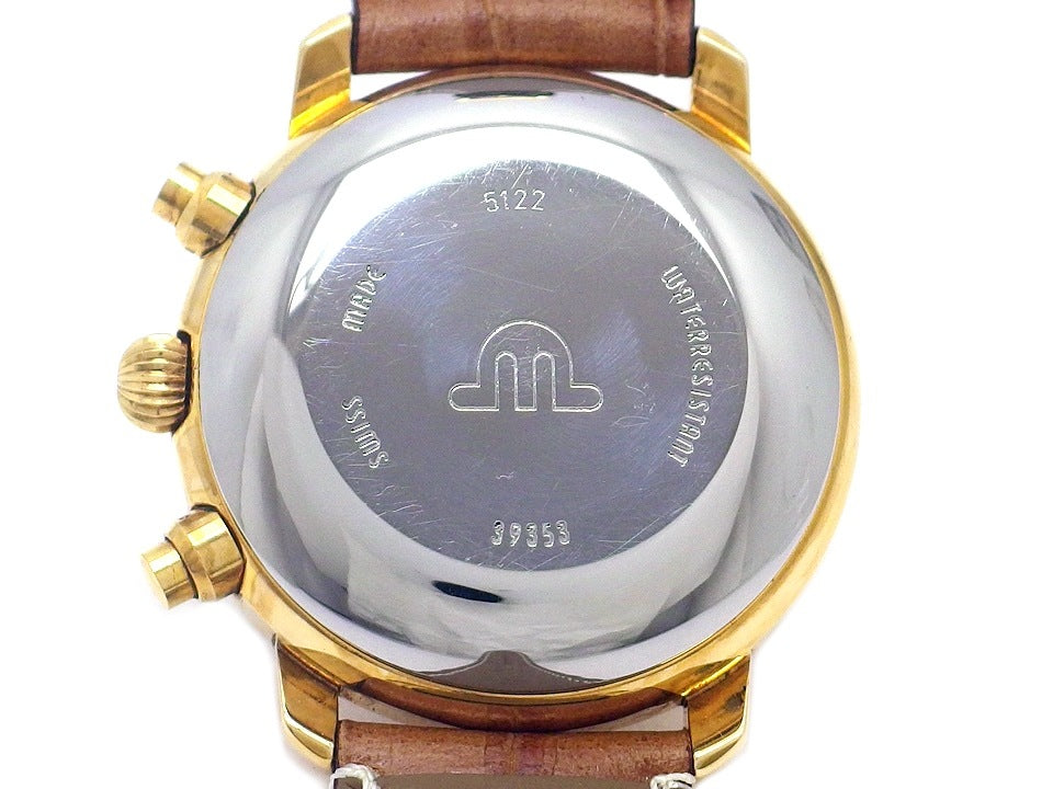 モーリスラクロア マスターピース クロネオ クロノグラフ Ref.39353 バルジュー7750 自動巻 OH済 USED 　Maurice Lacroix