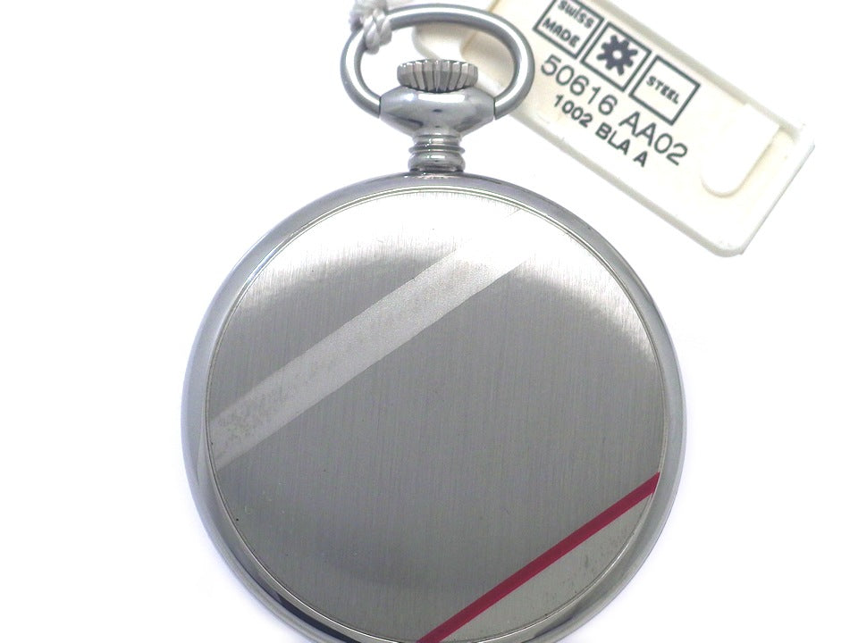 【新品】ルイエラール 懐中時計 オープンフェイス アラビアインデックス 白文字盤 手巻 正規品 　Louis Erard