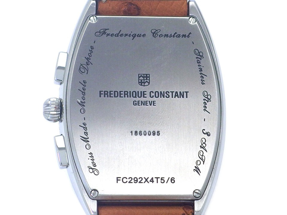 フレデリックコンスタント クロノグラフ FC-292M4T26OS トノー型ケース クオーツ USED 　Frederique Constant