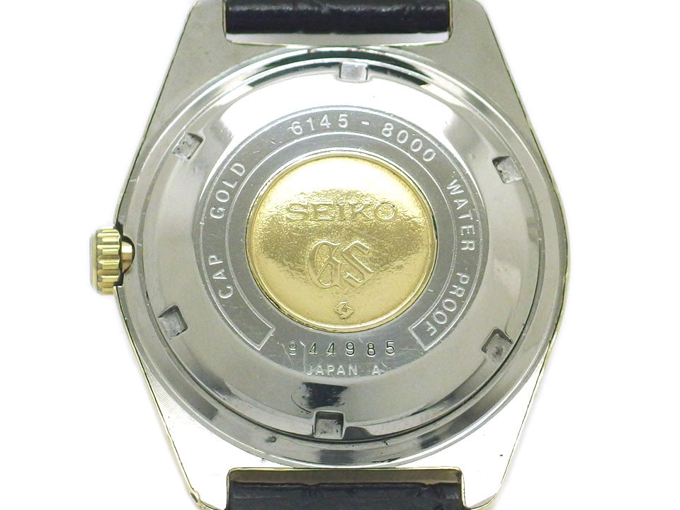 グランドセイコー 6145-8000 ハイビート36000 CAP GOLD 自動巻 OH済 昭和44年製 Seiko