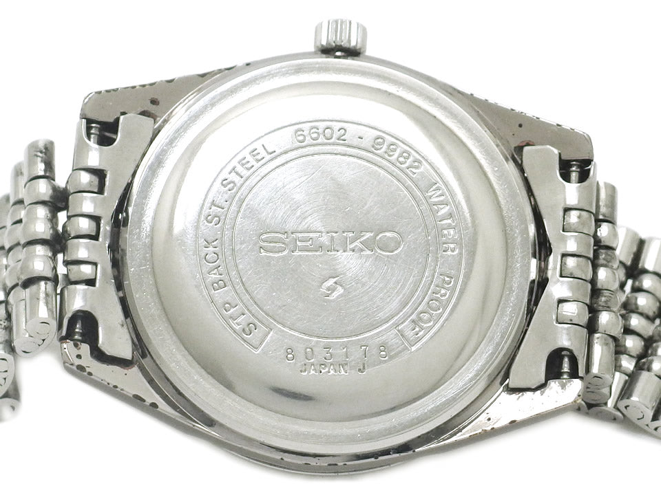 セイコー スポーツマン 17 カレンダー 6602-9982 手巻 OH済 昭和43年製 Seiko