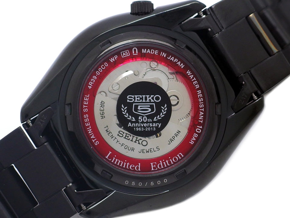 セイコー 5スポーツ 50周年記念 限定モデル SARZ031 自動巻 2013年 USED Seiko