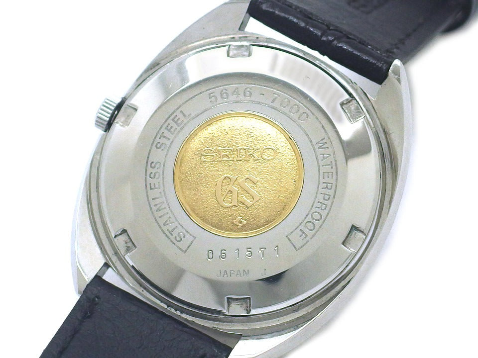 グランドセイコー 5646-7000 自動巻 OH済 昭和45年製 Seiko