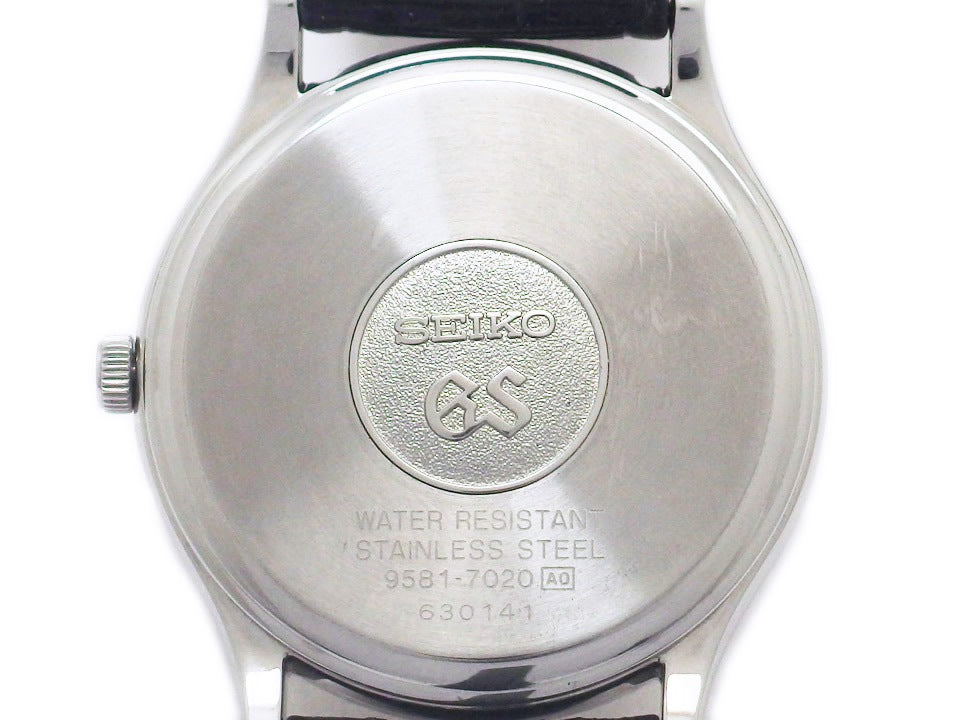 【美品】グランドセイコー SBGS009 9581-7020 クオ－ツ 1990年代 USED Seiko