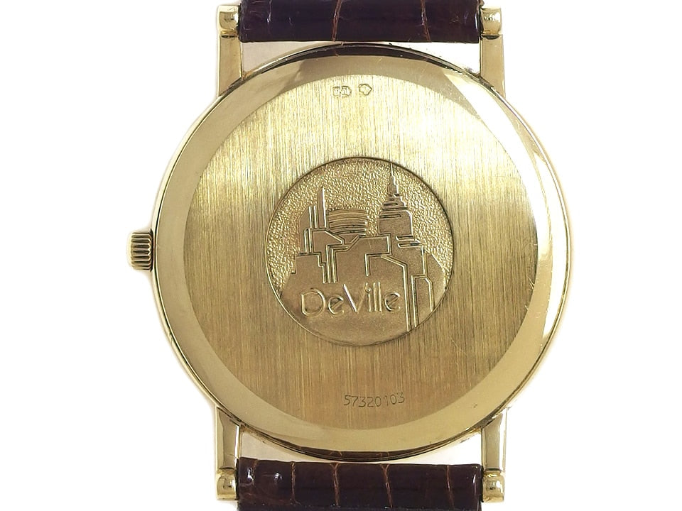オメガ デヴィル クラシック 18K  Ref.196.2432 Cal.1532 クオーツ 1997年頃 USED Omega