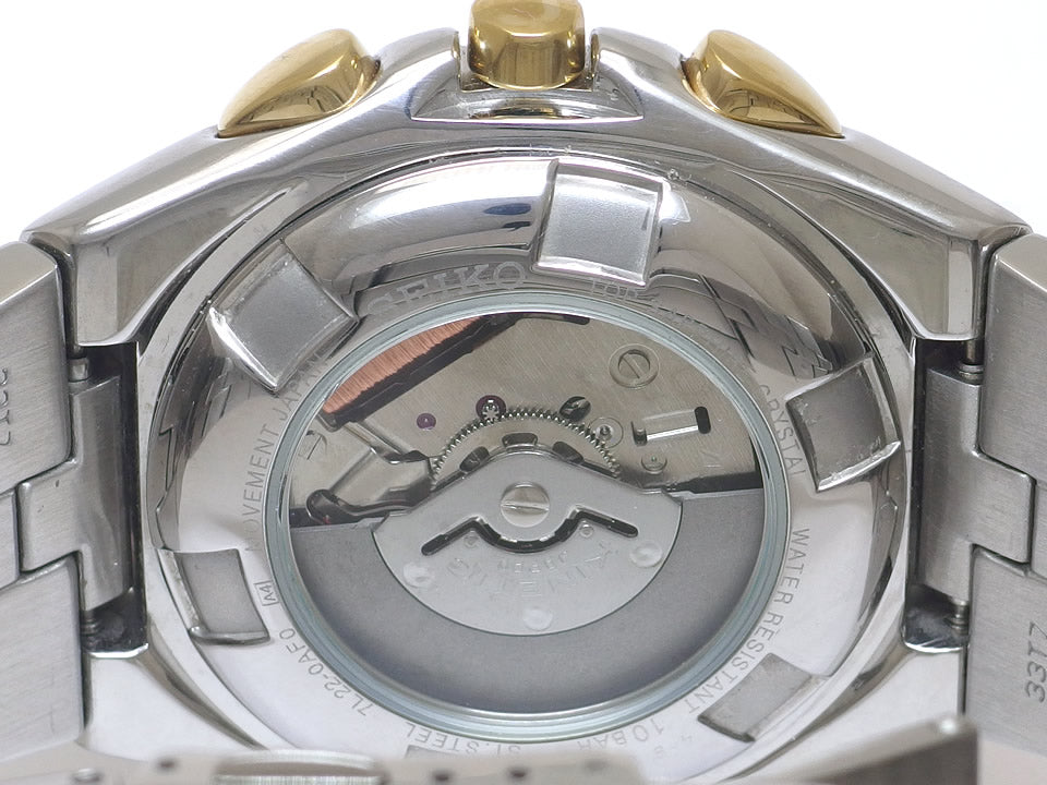 セイコー アークチュラ キネティック クロノグラフ 海外モデル 2009年頃 USED Seiko