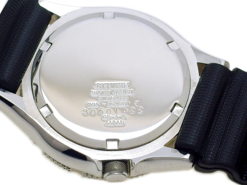 シチズン スポルテ ダイバー 200m ネイビー 2851-262981Y クオーツ USED