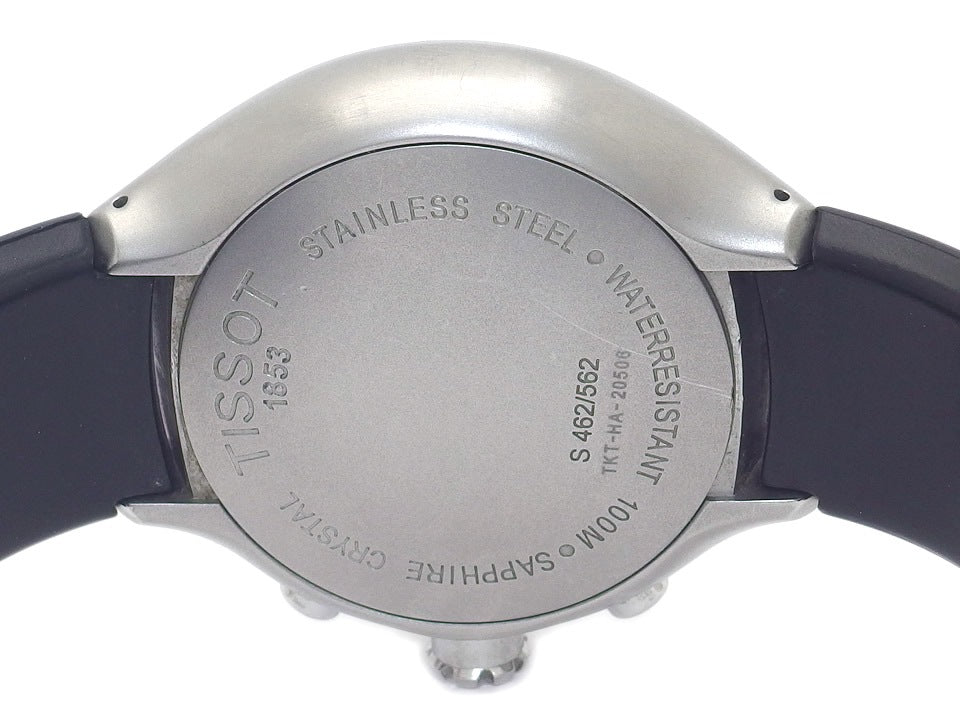 ティソ T SPORTS 100m クロノグラフ S462/562 クオーツ USED　TISSOT