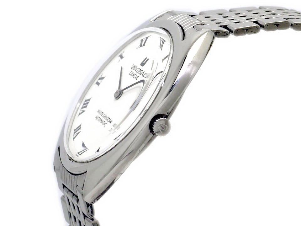 Universal Genève White Shadow Ref. 866101 Gay Frères Bracelet Cal. 2-66 Automatic Overhauled 1970s