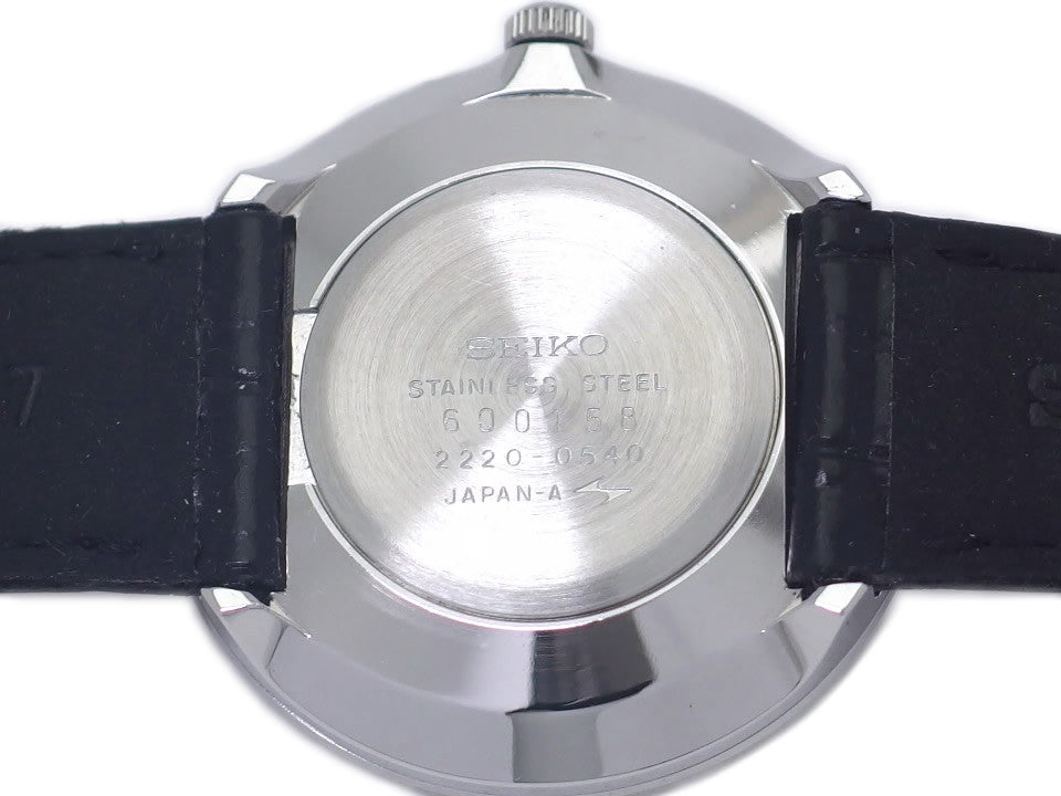 セイコー シャリオ Ref.2220-0540 手裏剣文字盤 24石 手巻 OH済 昭和51年製 Seiko