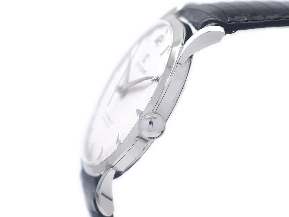 シチズン センターセコンド Cマーク くさび形インデックス 15石 手巻 OH済 1950年代 Citizen