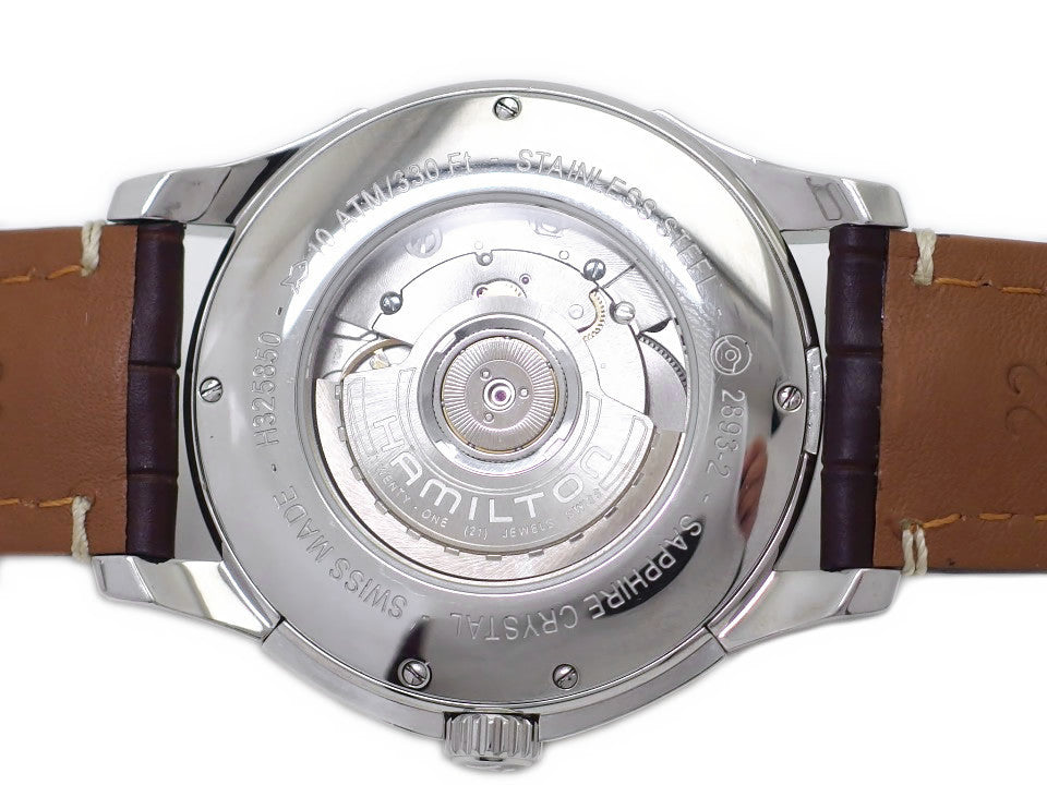 ハミルトン ジャズマスター トラベラーGMT H325850 ピンクゴールド針 自動巻 OH済 2010年頃発売 USED Hamilton