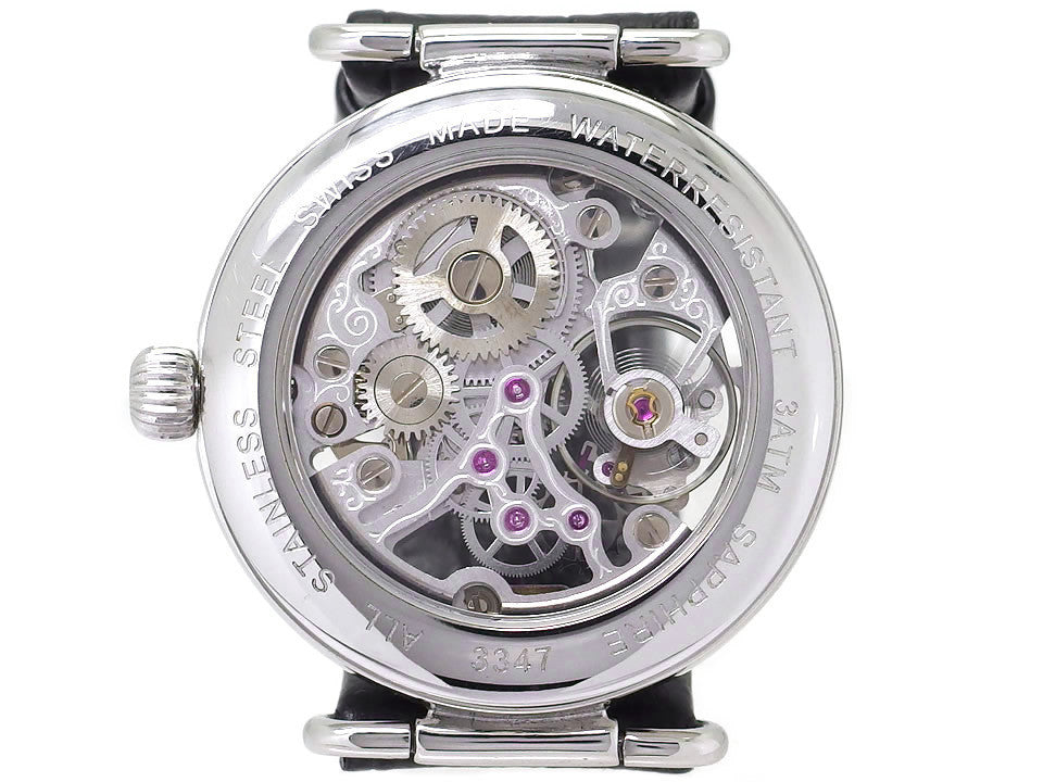 エポス エモーション 3347 スケルトン 手巻 USED