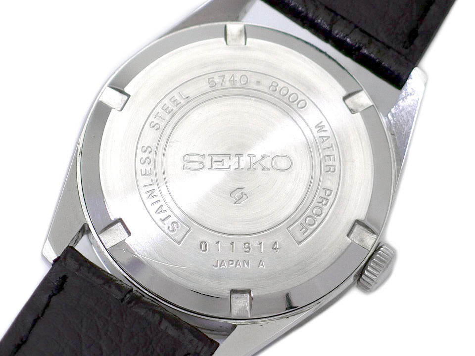 セイコー ロードマーベル 36000 5740-8000 絹目文字盤 アラビアインデックス 手巻 OH済 昭和45年製 Seiko