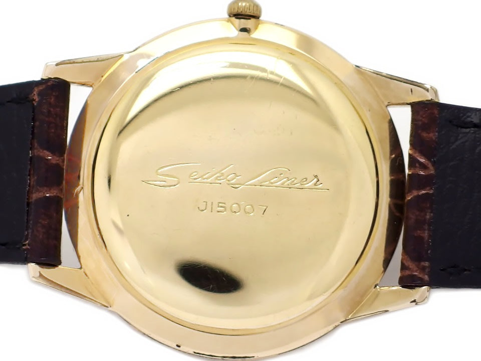 セイコー ライナー J15007 GP Cal.3140 23石 手巻 OH済 昭和38年頃 Seiko