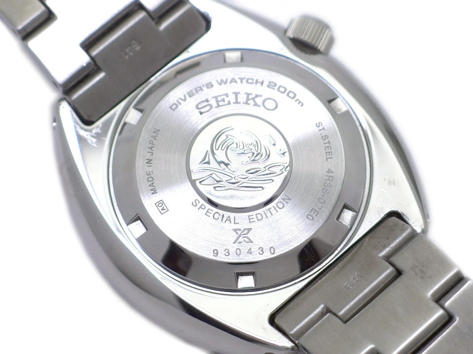 セイコー プロスペックス ダイバーズ 200m SBDY031 "Save the Ocean Special Edition" 自動巻 2019年製 USED Seiko